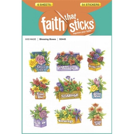 Workstationpro Sticker - Blessings Boxes - Faith That Sticks WO3329454